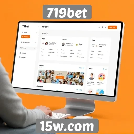 Usabilidade e design do site 719bet