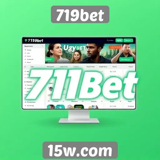 A interface do usuário da 719bet é amigável